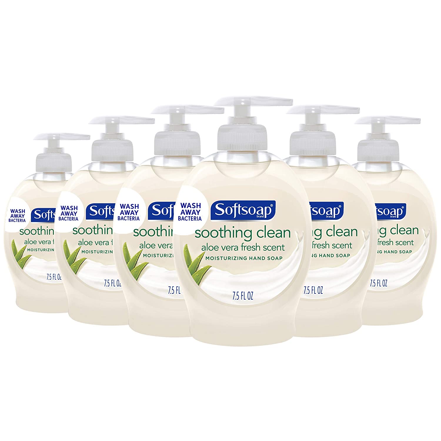 Softsoap Liquid Hand Soap, Aloe – 7.5 fluid ounce (Pack of 6) $6.53 (REG $13.99)
