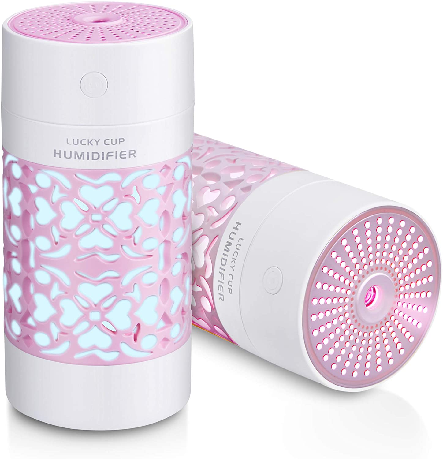 WeYingLe Spray Hydrating Mini Size LED Lights USB Air Humidifier Bedroom $13.88 (REG $30.00)