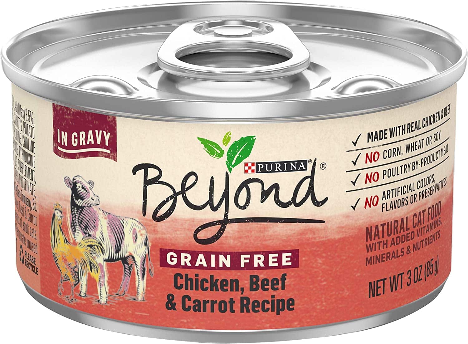 Purina Beyond Grain Free, Natural, Adult Wet Cat Food $7.29 (REG $14.28)