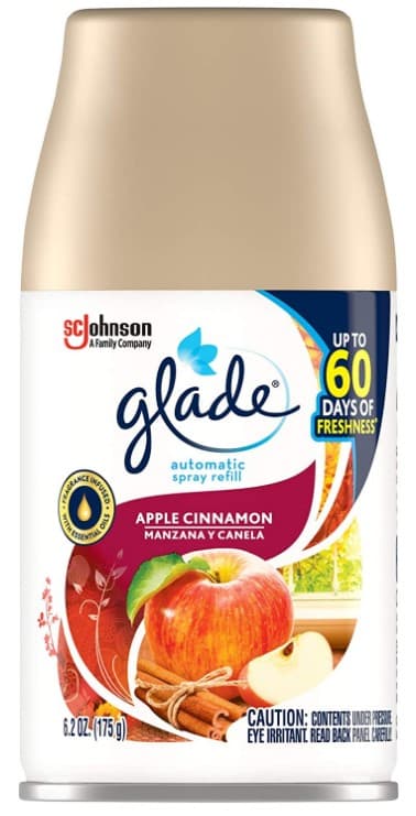 Glade Automatic Spray Refill Apple Cinnamon $4.98 (REG $7)