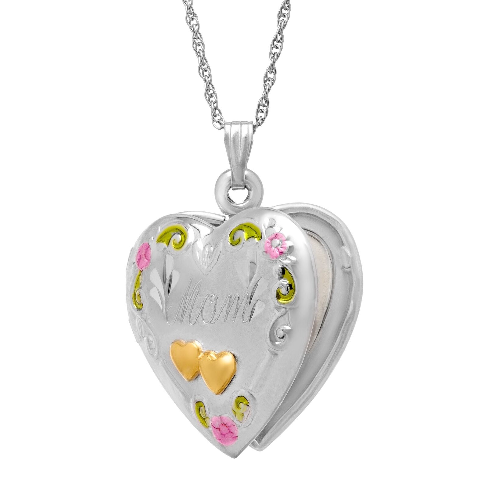 Double Heart ‘Mom’ Locket $28.19 (REG $129.00)