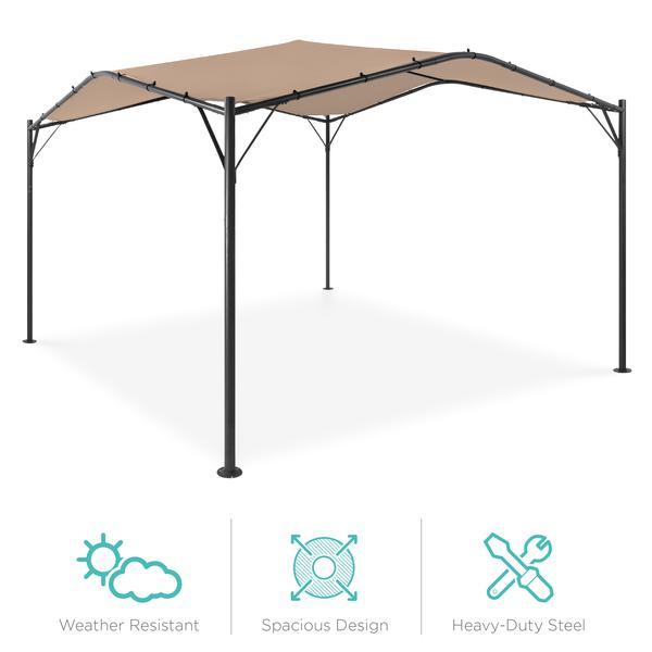 12x12ft Gazebo Canopy w/ Weighted Bags For $219.99 (REG$400)