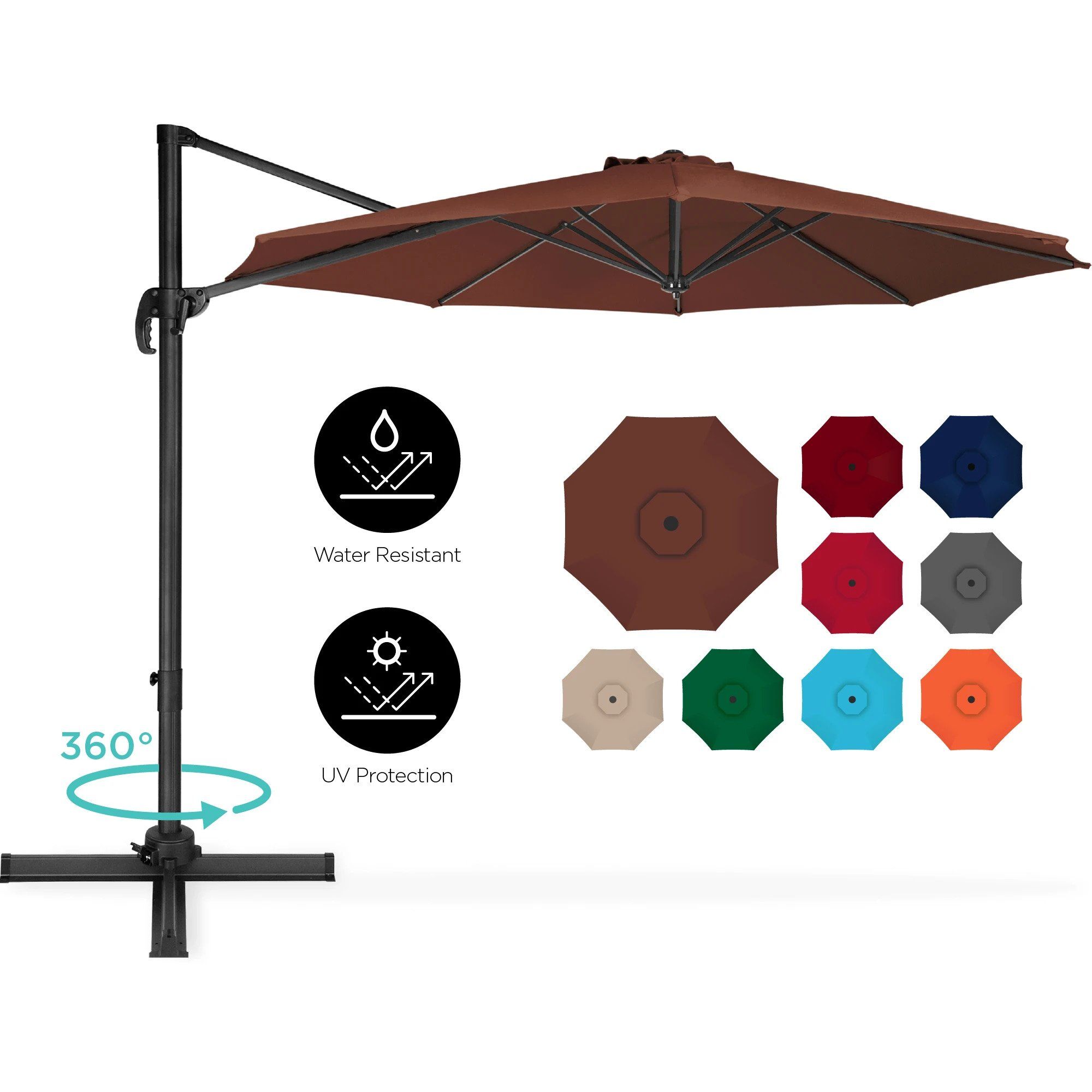 Offset Patio Umbrella w/ Tilt, 10ft $139.00( after you apply code )