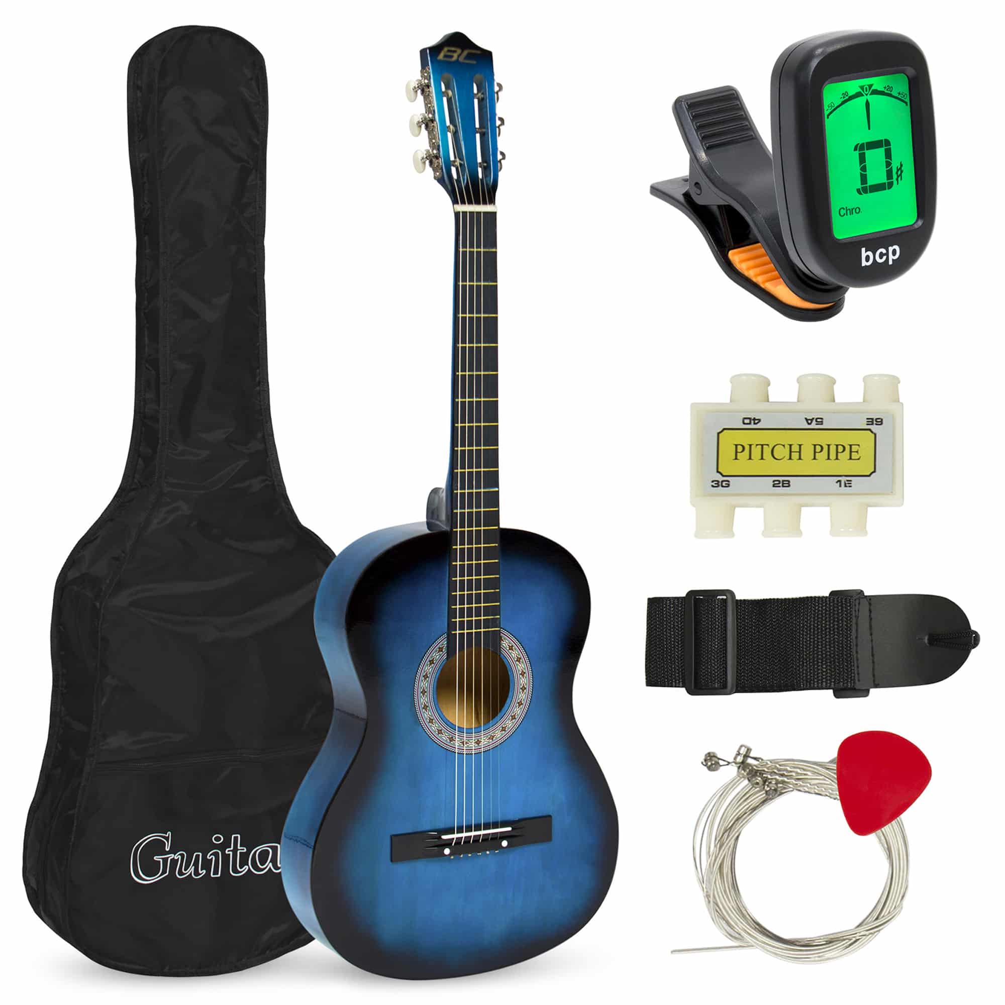 38in Beginner Acoustic Guitar $44.99 (REG $88.99)