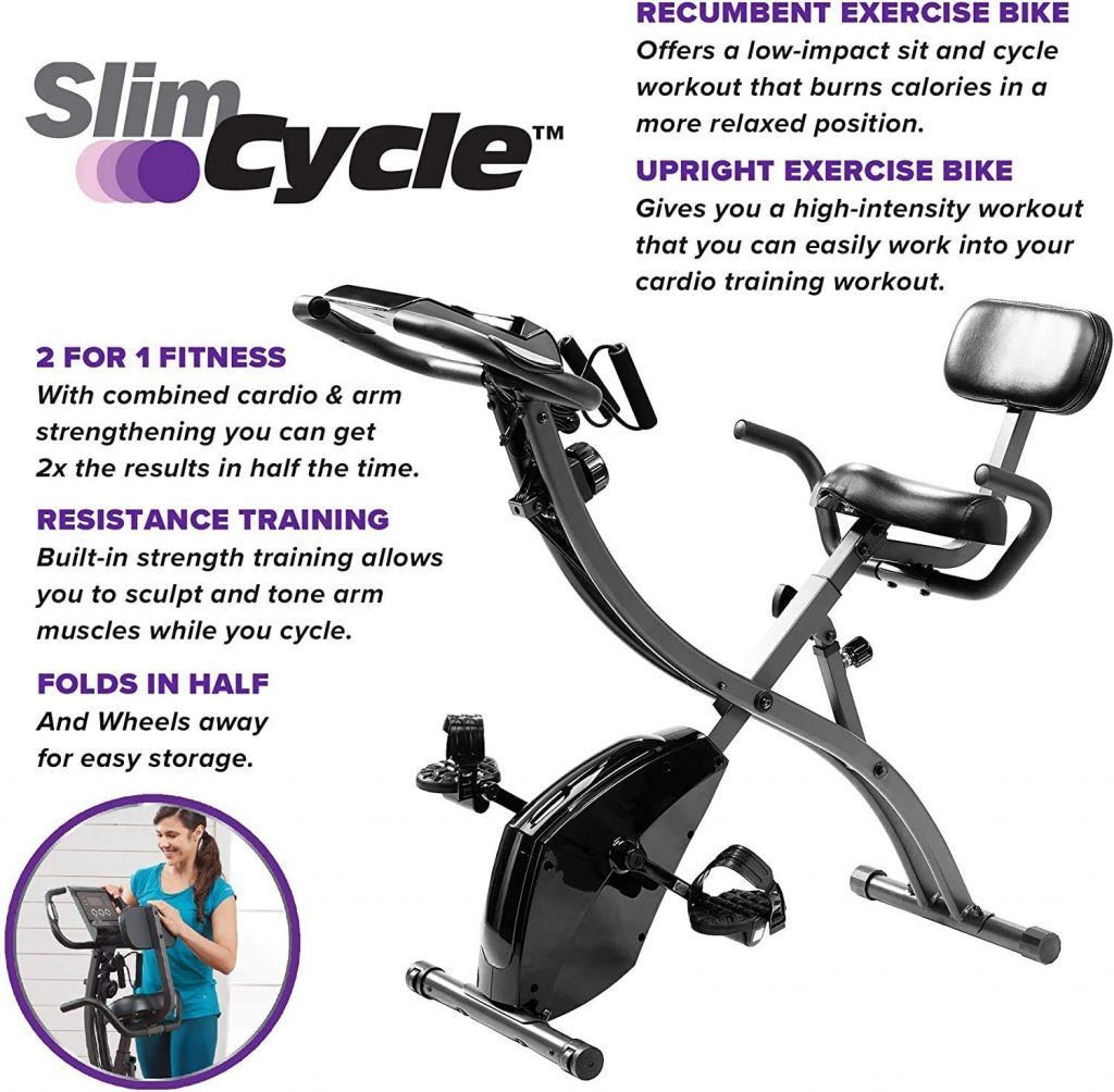 original as seen on tv slim cycle stationary bike