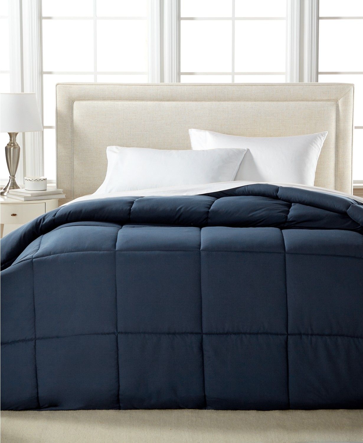 Royal Luxe Lightweight Microfiber Color Down Alternative King Comforter -$19.99(85% Off)