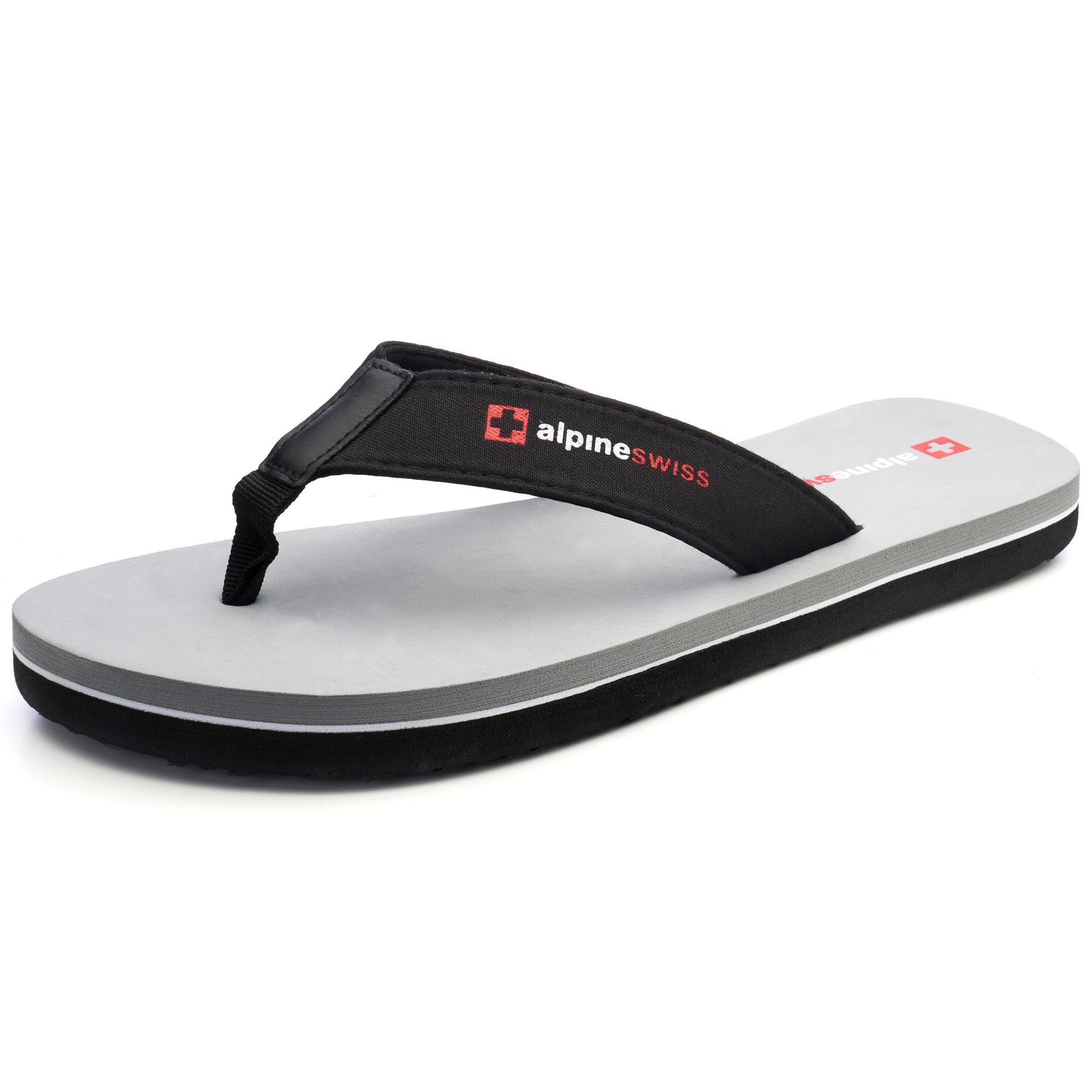 Alpine Swiss Mens Flip Flops Beach Sandals Lightweight EVA Sole Comfort Thongs -$9.99(46% Off)